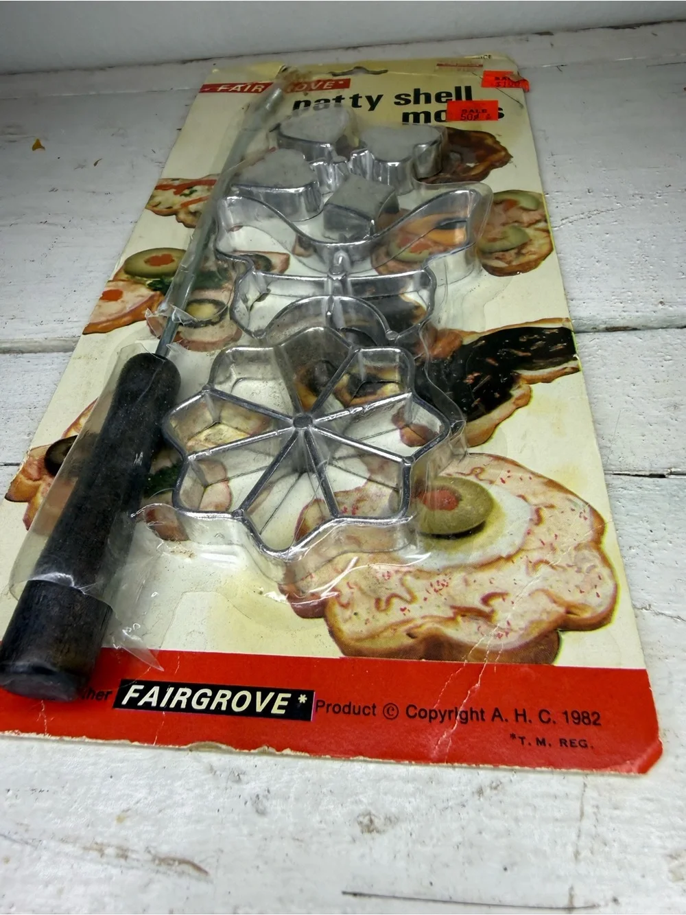 NOS Vintage Patty Shell Molds Set of 3 Pure Aluminum Pastry Utensil